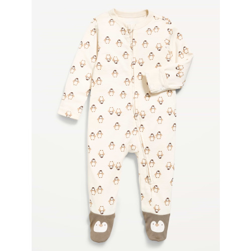 Snug-Fit 2-Way-Zip Sleep & Play Footed One-Piece for Baby