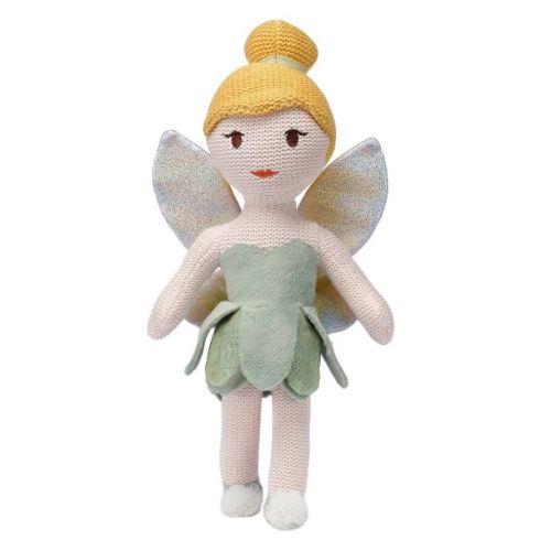 Lambs & Ivy Disney Tinker Bell Luxury Knit Plush Fairy Stuffed Animal Toy