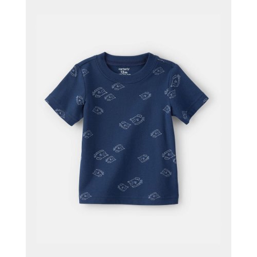 Baby Boy Fish T-Shirt - Blue | Carter's
