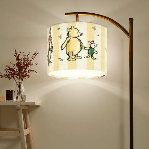 Winnie the Pooh Nursery Floor Lamp 100 Acre Wood Friends Lighting Decor Winnie the Pooh Baby Shower Gift New Mom Present Pooh Neutral Room