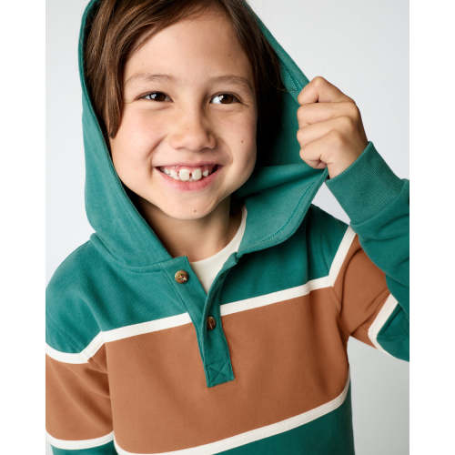 Emerald Isle Henley Hoodie