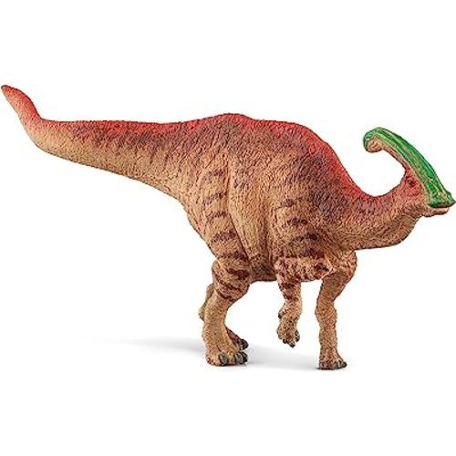 Schleich Dinosaurs, Large Dinosaur Toys for Boys and Girls, Realistic Parasaurolophus Toy Figure, Ages 4+