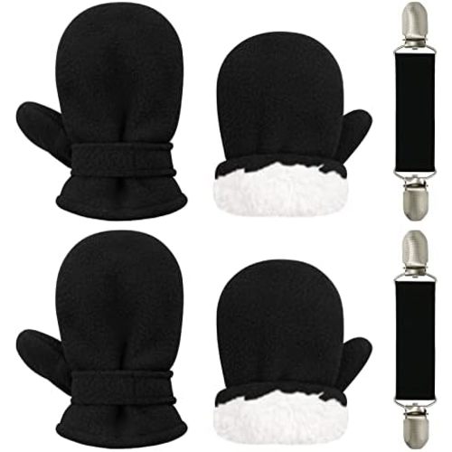 Sarfel Baby Mittens Toddler Gloves Kids Winter Gloves Baby Girl Boy Winter Mittens Infant Mittens 2 Pair Pack
