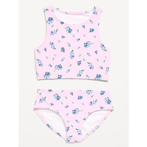 Printed Tankini Swim Set for Girls