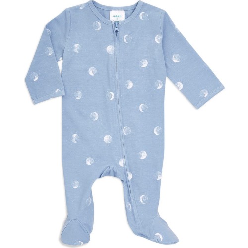 aden + anais Comfort Knit Footie, 6-9 M, Blue Moon