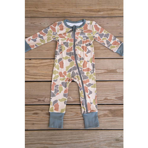 Baby Zip Up - Driftwood Camo