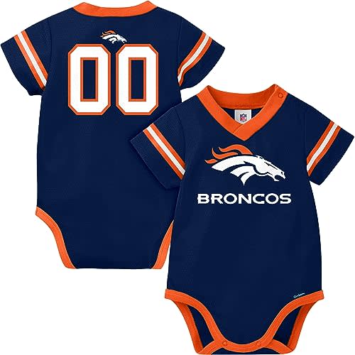 Gerber NFL unisex-baby Nfl Team Jersey Onesie Bodysuit