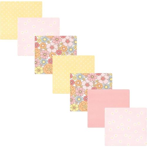 Luvable Friends Little Treasure Flannel Receiving Blankets 7pk