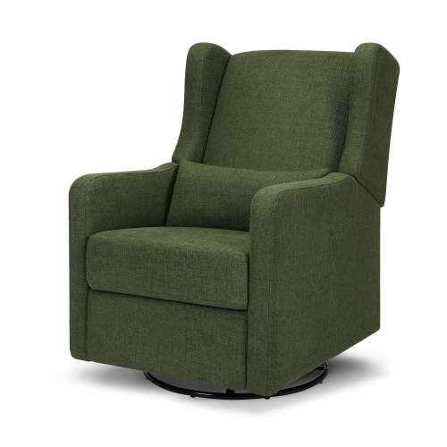 Carter's Arlo Recliner and Swivel Glider, Performance Forest Green Linen