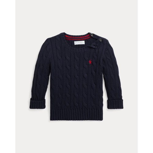 Cable-Knit Cotton Sweater | Ralph Lauren