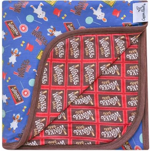 Copper Pearl Three-Layer Baby Blanket: Soft Baby Quilts for Boys and Girls | Breathable, Cozy, Toddler Blanket | Baby Quilt for Newborns | 46x46 Premium Polyester/Rayon | Wonka™