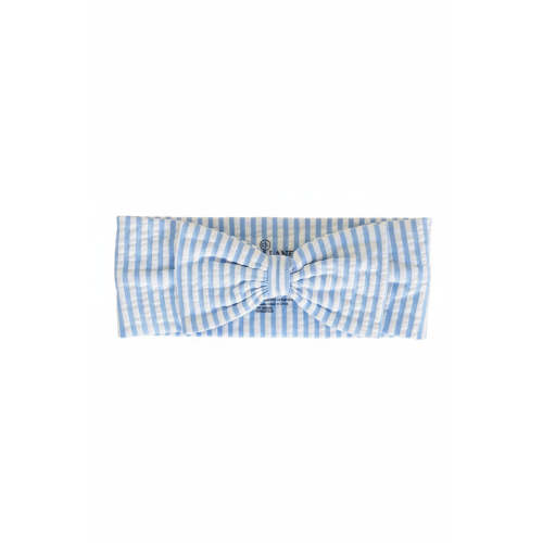 Swim Bow | Seersucker Blue