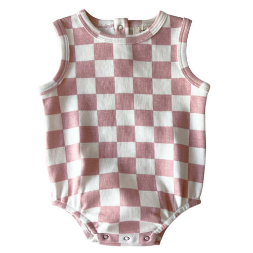 Strawberry Shortcake Checkerboard / Organic Dune Bubble