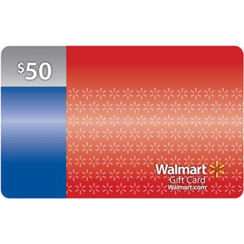 $50 Walmart Gift Card$50 Walmart Gift Card