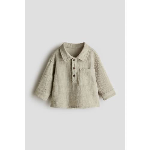 COTTON MUSLIN SHIRT