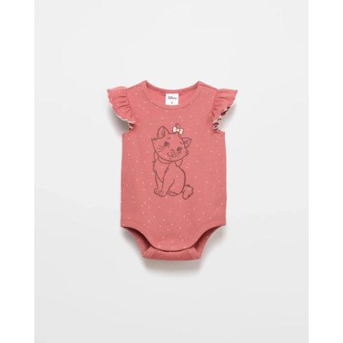 Disney License Baby Short Sleeve Rib Bodysuit
