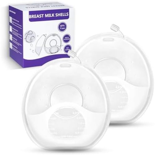 Breast Milk Collector, Milk Collectors for Breastfeeding, 2.03oz, 2 Counts