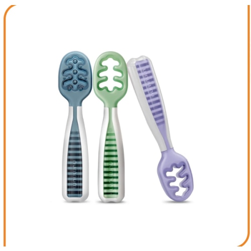 Baby Self Feeding Spoons and Beginner Bowls : NumNum®