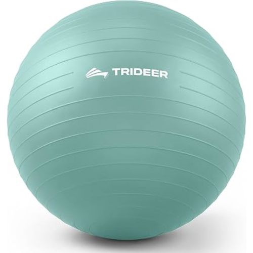 Trideer Yoga Ball for Exercise, Pregnancy, Active Sitting, 55/65/75cm