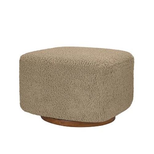 Babyletto Kiwi Gliding Ottoman Teddy Latte