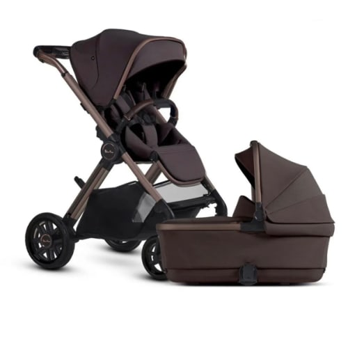 Silver Cross Reef 2 Modular Stroller + Bassinet | Bambi Baby- Ganache