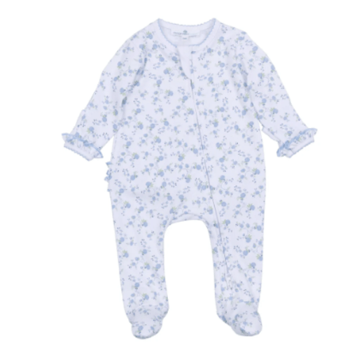 Skylar's Classics Print Zip Footie – Magnolia Baby