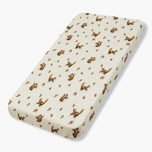 Chipmunk Bamboo Crib Sheet