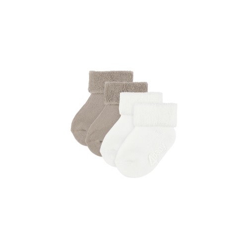 4baby Booties 2 Pack Natural | Baby Bunting AU