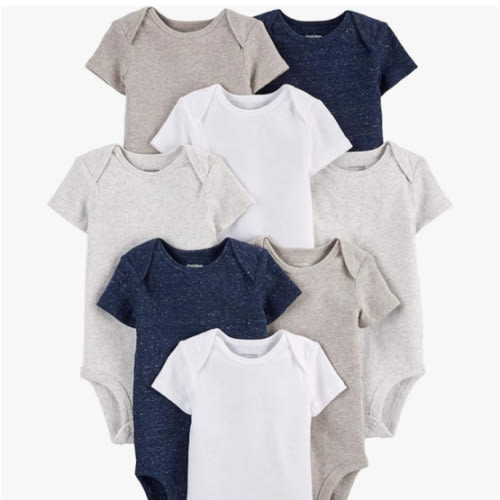 Simple Joys by Carter's Baby 8-Pack Short-Sleeve Bodysuit