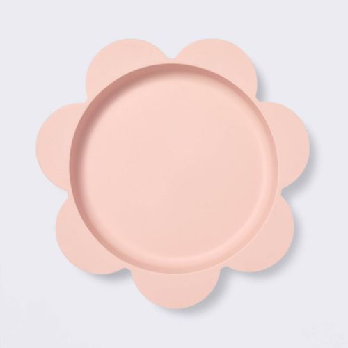 Silicone Plate - Flower/Pink - Cloud Island™