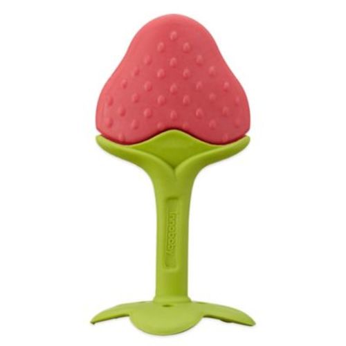 Innobaby Teethin' Smart™ EZ Grip Berry Teether & Rattle - RED/GREEN - TEETHER