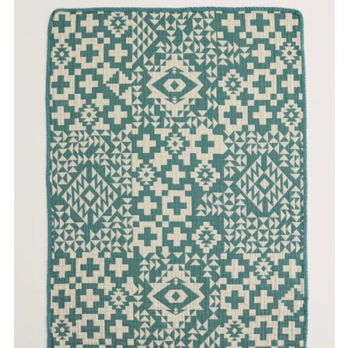 BLUE RIDGE ORGANIC COTTON BABY BLANKET
