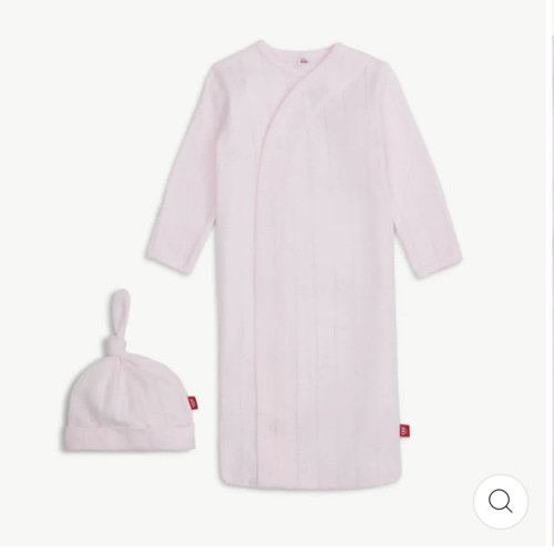 Magnetic Me Pointelle Gown Set- Pink – VACE