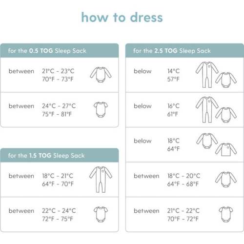 Front Opening Sleeping Sack 1.5 TOG, Stardust - MORI | Maisonette