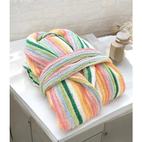 Handwoven Cotton Bathrobe