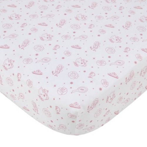 Disney Princess Make A Wish Fitted Crib Sheet