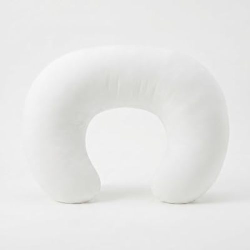 Nursing Pillow and Body Positioner for Breast Feeding and Bottle Feeding, Ultra Soft Breastfeeding Pillows with Removable Pillow Cover (Naked Pillow)