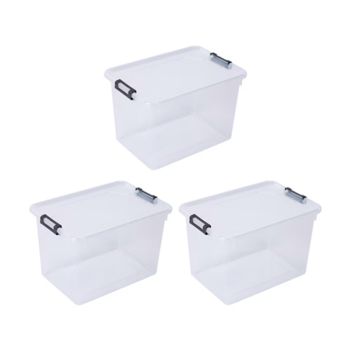 3 Pack 20L Tubs with Lids