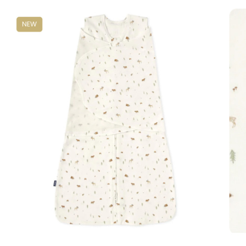 Campsite Print Cotton Swaddle Newborn| HALO
