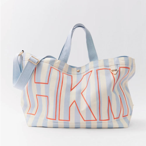 Striped Custom Alpha Tote - Custom Coast