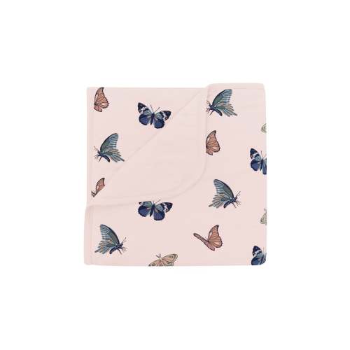 Baby Blanket in Blush Butterfly 1.0