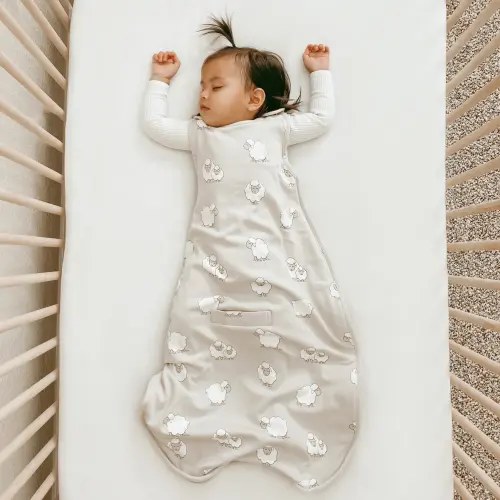 4 Season® Ultimate Baby Sleep Bag, Merino Wool & Organic Cotton, Sheep