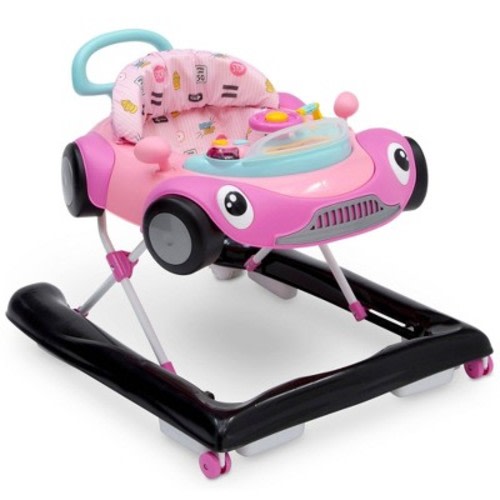 Delta Children First Race 2-in-1 Walker, Color: Pink