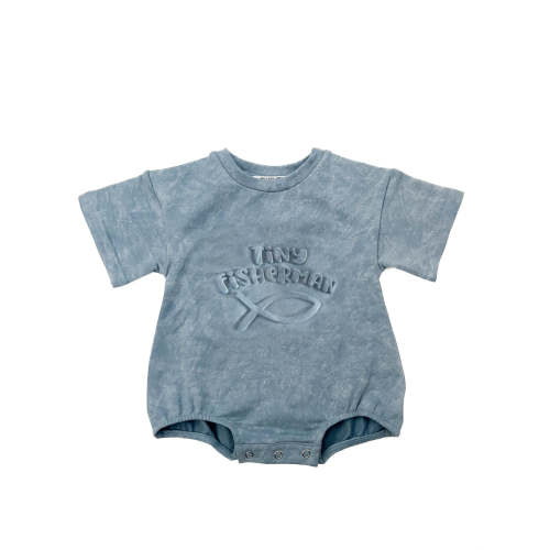 Tiny Fisherman Bubble Jumpsuit