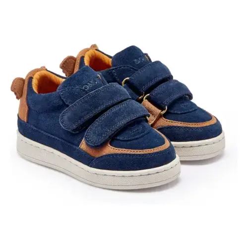 Pinou Koala Suede Scratch Sneakers | Midnight blue