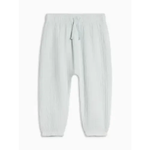 Piper Muslin Pants - Powder