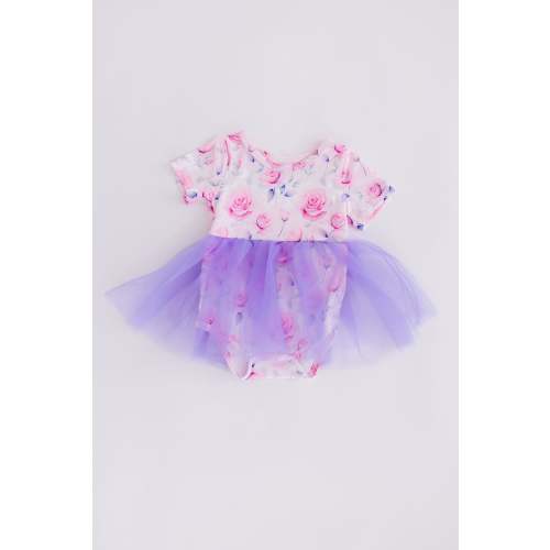 Rose Garden Tutu Bodysuit Romper – August + Willow
