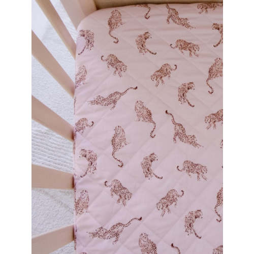 BAMBELLA Waterproof Fitted Cot Sheet | Queen of the Jungle