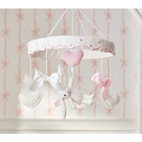 Sweetheart Bunny Crib Mobile
