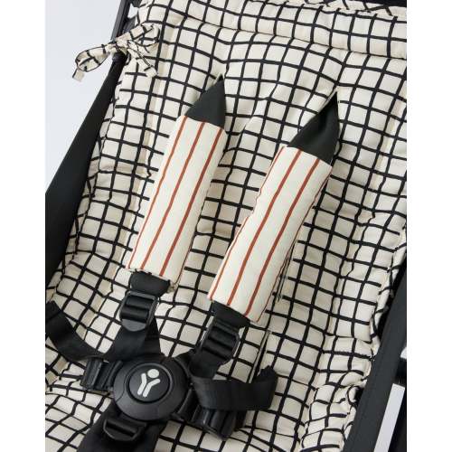 Universal Stroller Seat Liner and Strap Covers For Babies Breathable Padded Washable | Superbloom - Storq by Kindred Bravely